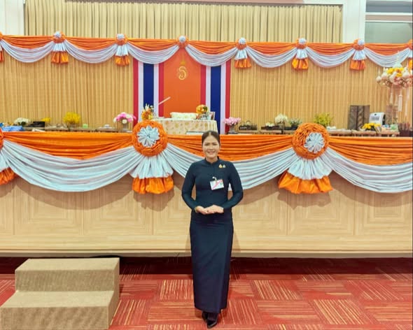 🔶🔸นายก อบต.ป่าร่อน เข้าเฝ้ารับเสด็จสมเด็จพระเจ้าลูกเธอ เจ้าฟ้าสิริวัณณวรีฯ ณ มหาวิทยาลัยราชภัฏสุราษฎร์ธานี🔸🔶